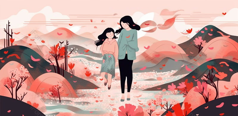 唯美梦幻花520情人节植物手绘背景,插画/手绘图,插画/手绘图库,插画/手绘图下载,插画/手绘